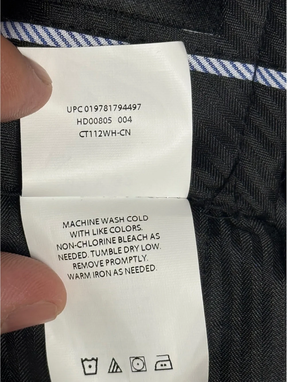 Haggar E10 Gray Straight Fit Dress Pants Men's 42x32